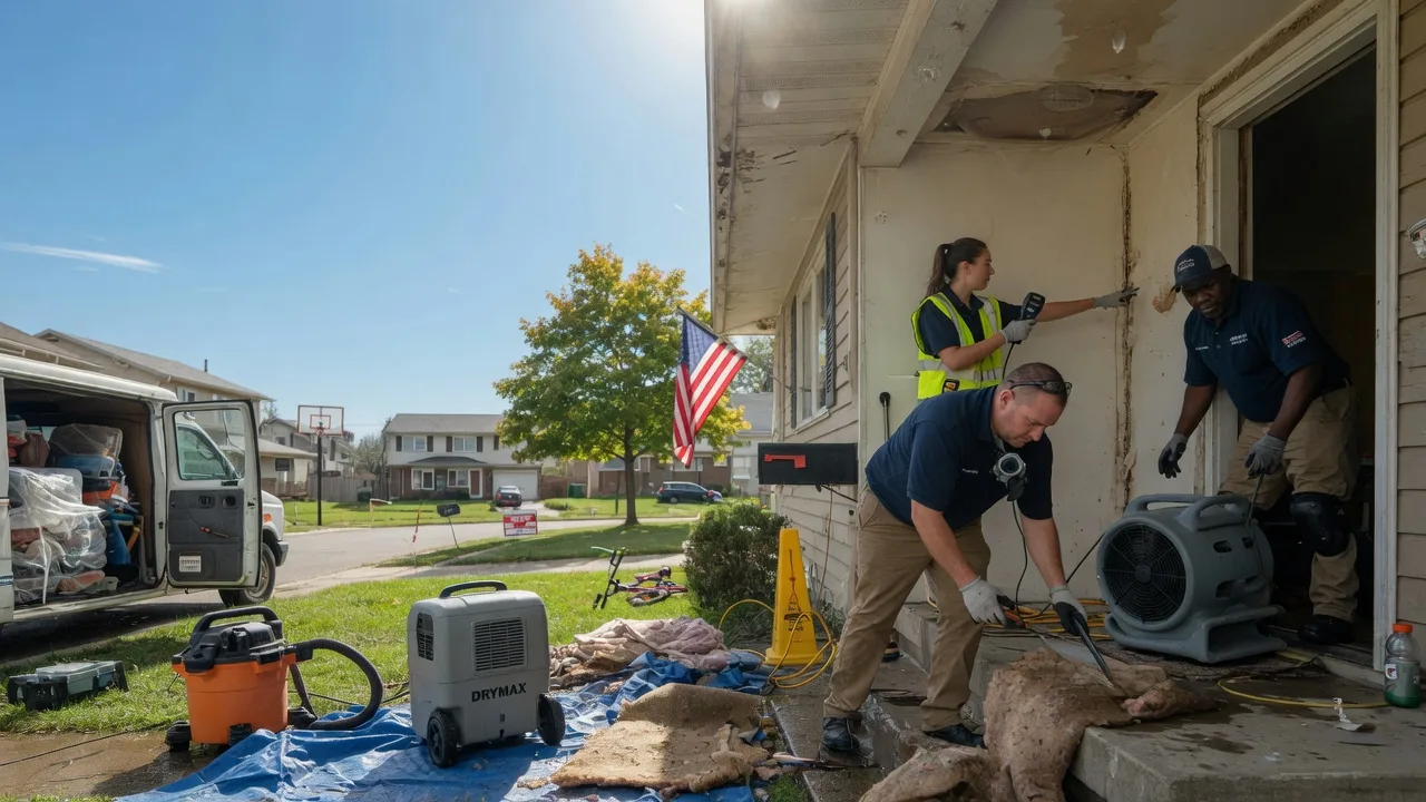 Water Damage Restoration in Bantry, ND near me